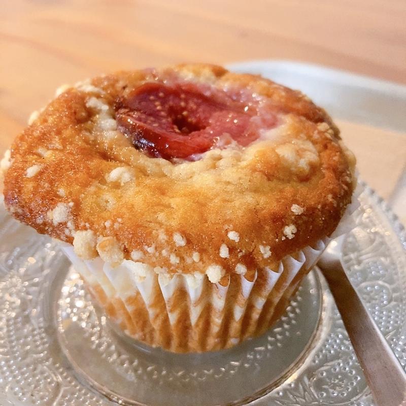 イチヂクとキャラメルのクランブルマフィン(KIKI COFFEE)