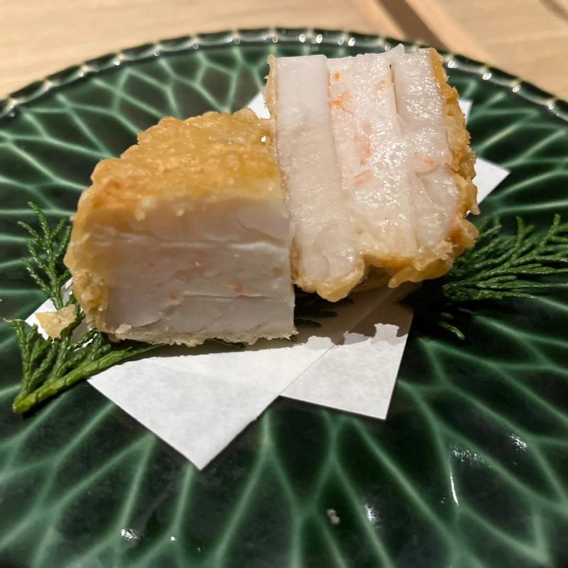 金澤美人れんこんと海老の挟み揚げ(燦 大阪店 （サン）)