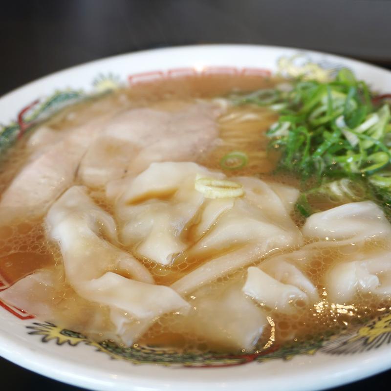 ワンタンメン(博多ラーメン専門店 幸ちゃんラーメン 西月隈店)