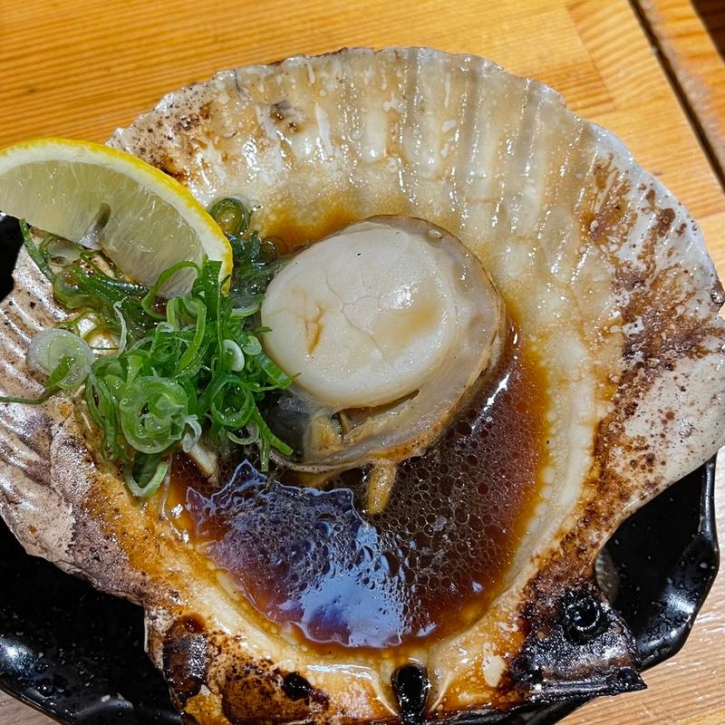 ホタテのバター醤油焼き(地魚屋台　とっつぁん 福島店 )