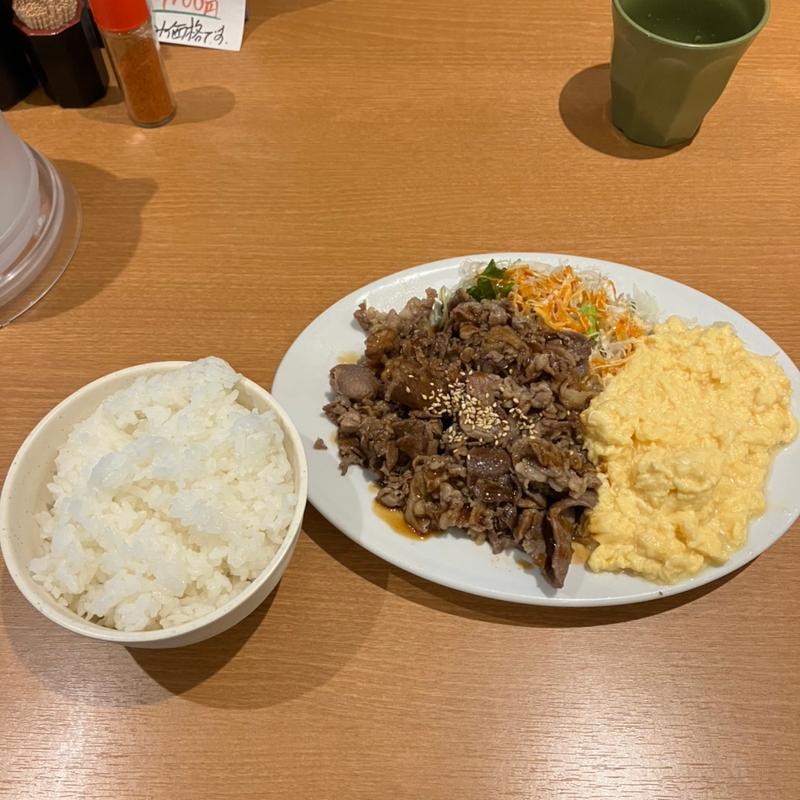 肉玉ランチ(とん)