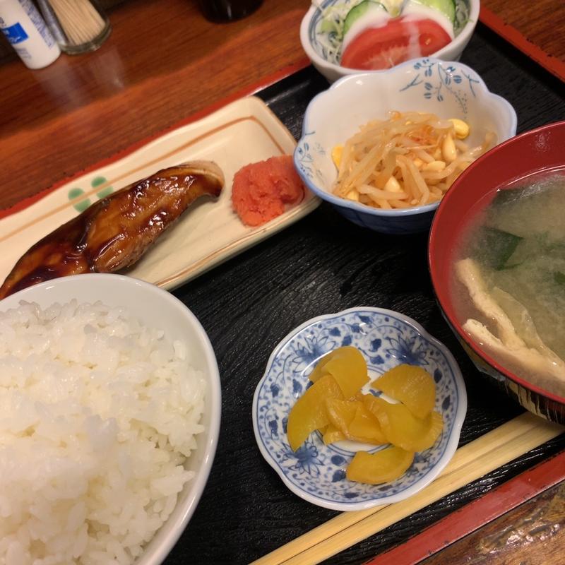 天然ぶり照焼　辛子明太子付(魚と酒の旨い店 ウオツネ)