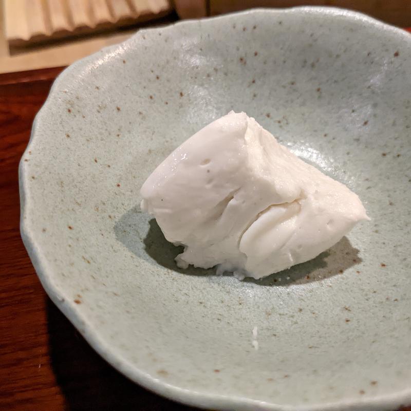 里芋牛乳豆腐(鮨 波づき)