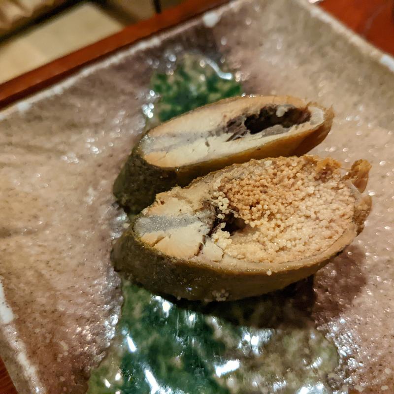 子持ちあゆ甘露煮(鮨 波づき)