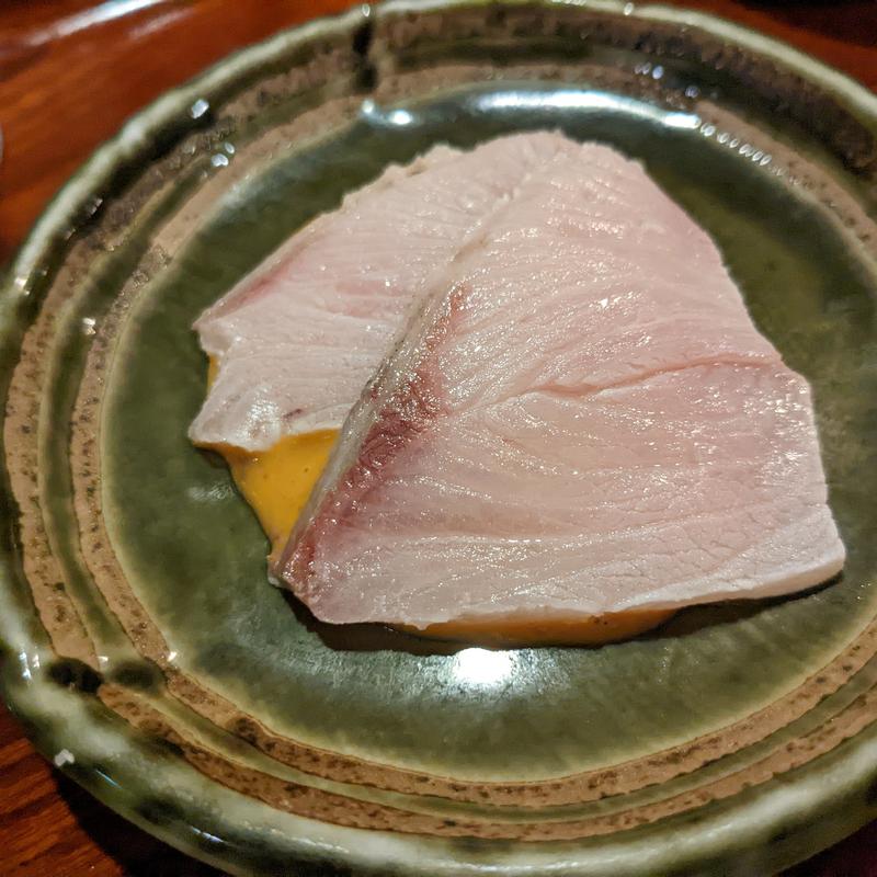 寒ブリシャブシャブ(鮨 波づき)