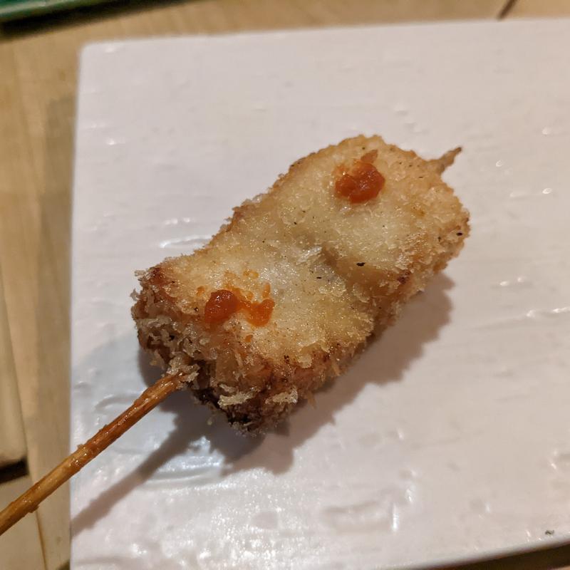 メカジキ揚げ串(鮨 波づき)