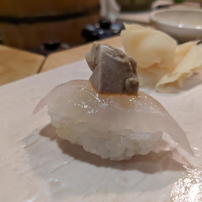 カワハギ(鮨 波づき)