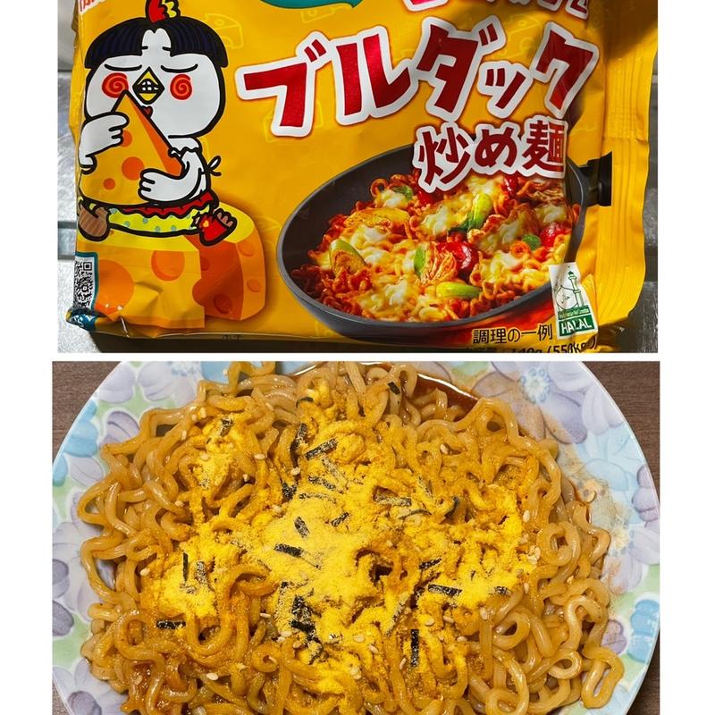 ブルダック炒め麺チーズ(ドン・キホーテ 新潟駅南店)