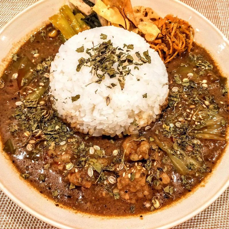 白モツいろいろ野菜の白みそカレー(Utena 358（うてな）)