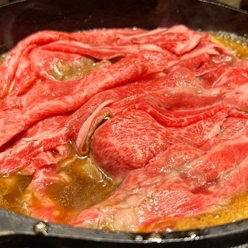 すき焼き(ステーキ 京都ダイニング正義)