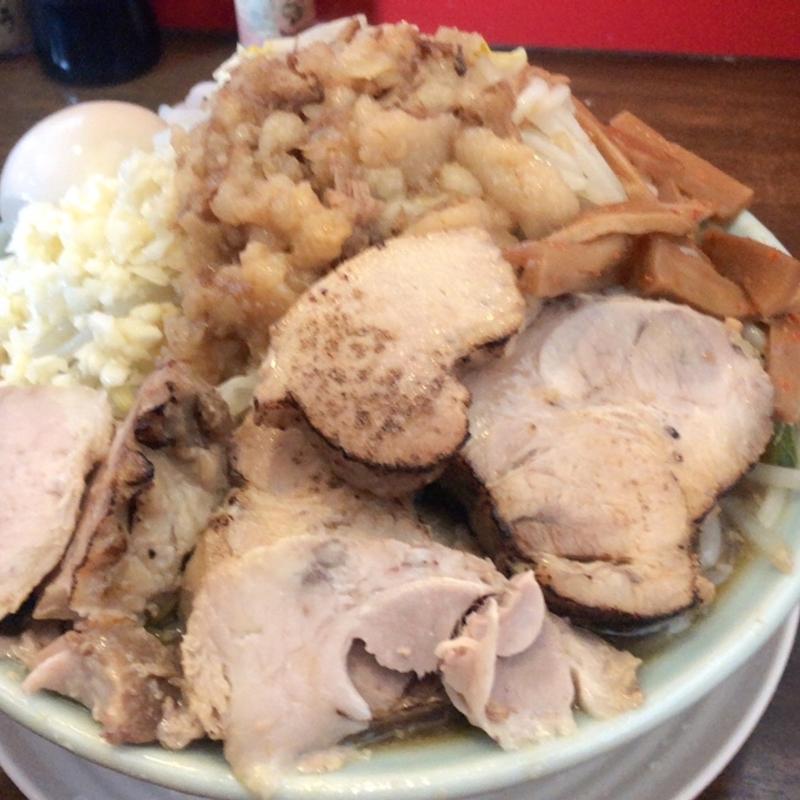 ミニラーメンニンニク野菜アブラ豚(龍麺 ふえ郎 )