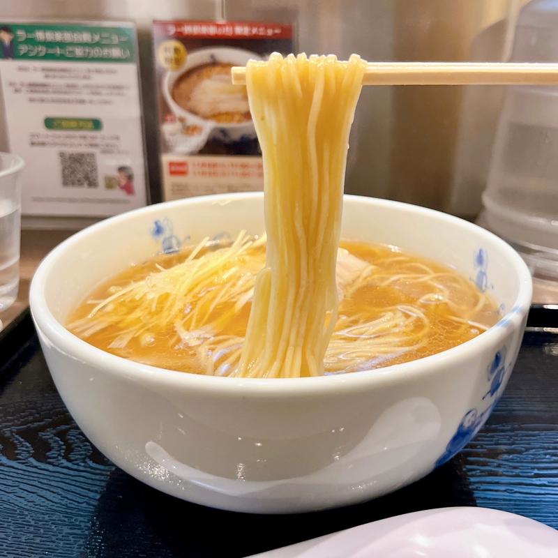 豚そば(会員限定メニュー)(淺草來々軒)