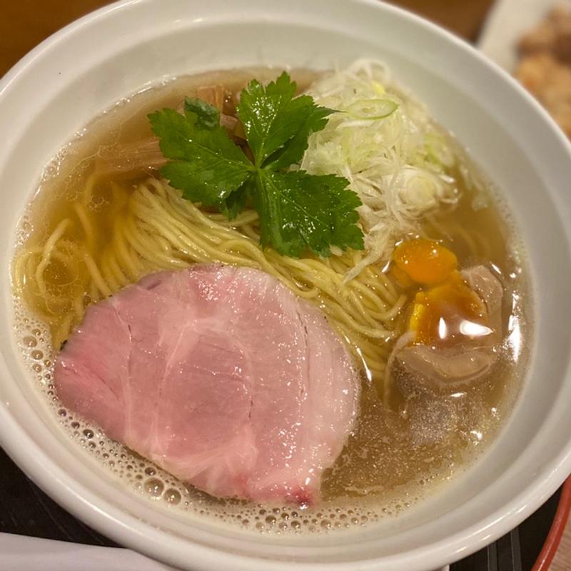 塩ラーメン(かくれ麺家 SAREDO 忍ばず)