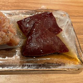 上レバー(Yakiniku 名もなき名店へ 一切入魂一枚売り焼肉)
