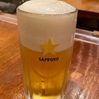 生ビール(もつ鍋一慶 八丁堀店)