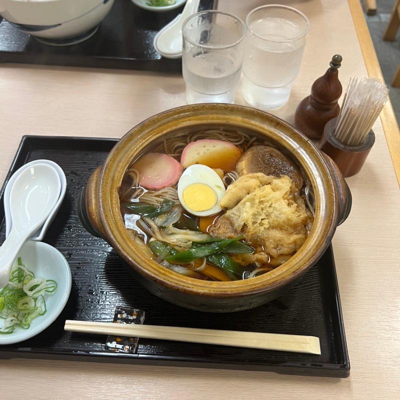 鍋焼きそば(生蕎麦一福)