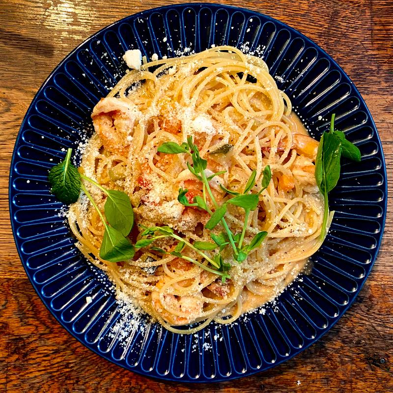 海老とカポナータのオーロラソース(杢moku)