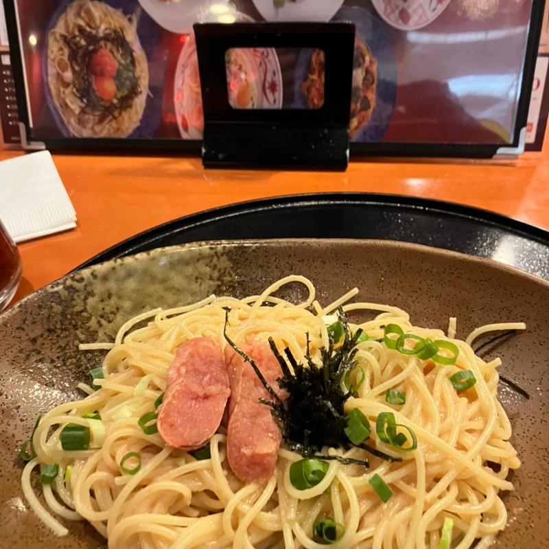 たらこスパゲッティ(五右衛門 札幌オーロラタウン店)