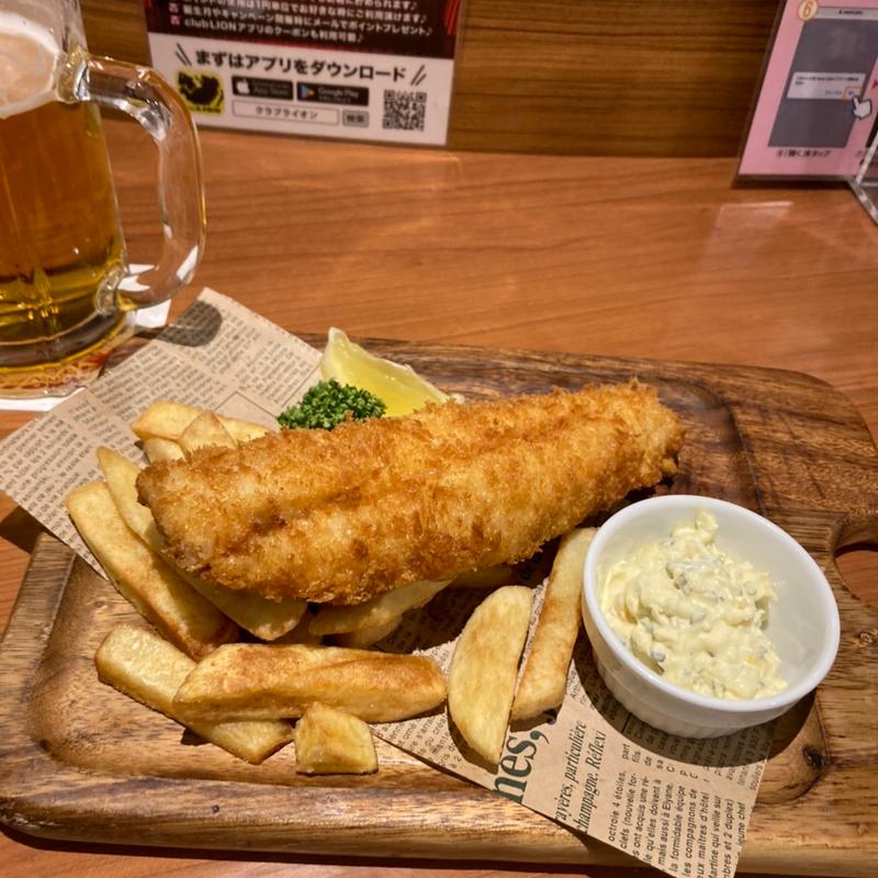 フィッシュ&チップス(ビヤホールライオン狸小路店)