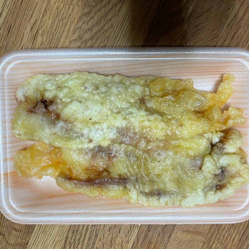 ゲソの天ぷら(生鮮の杜カラオ)