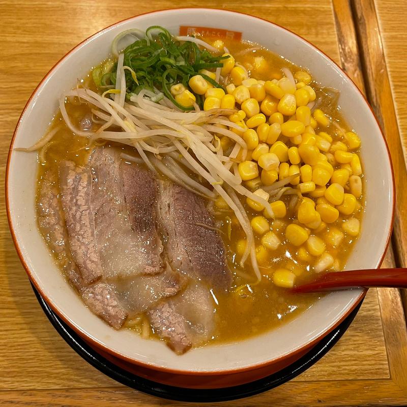 味噌ラーメン(豚旨うま屋ラーメン 千種猪子石店)