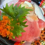 海鮮丼(東久留米卸売市場協同組合)