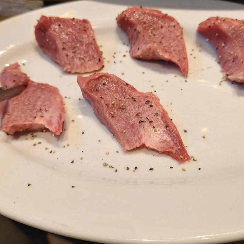 牛タン塩焼き(北新地焼肉さつま 銀座店)