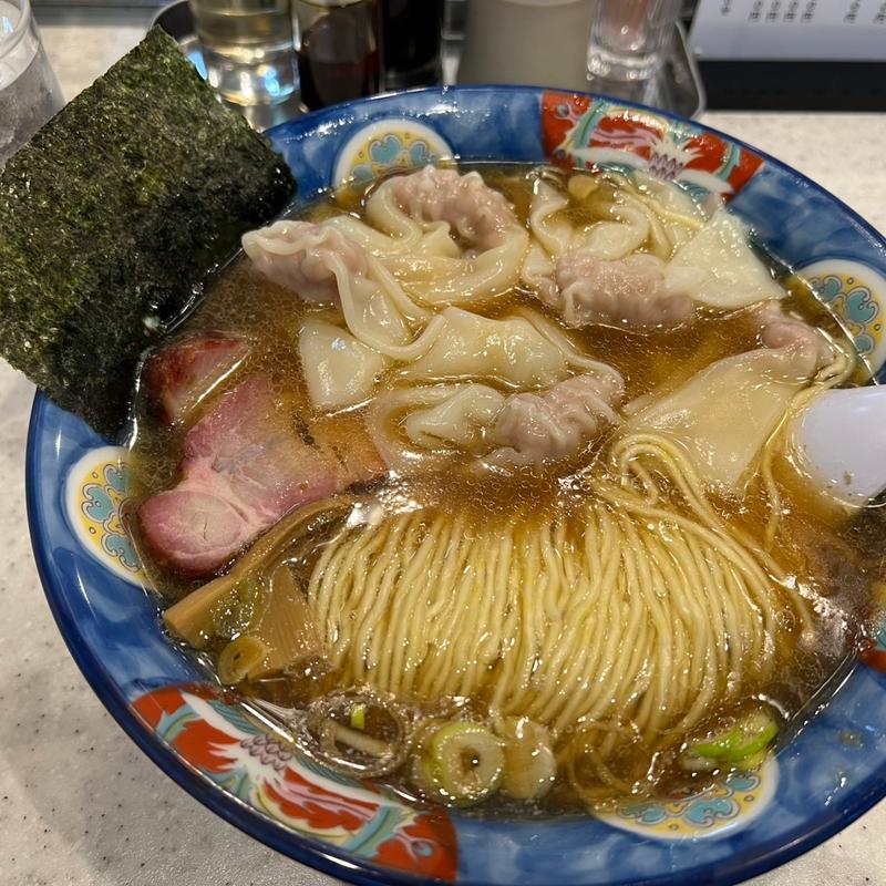 肉ワンタンメン(支那そば たんたん亭)