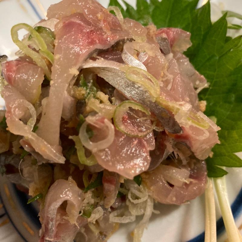 鯵のなめろう(飲喰屋 こけこっこう )