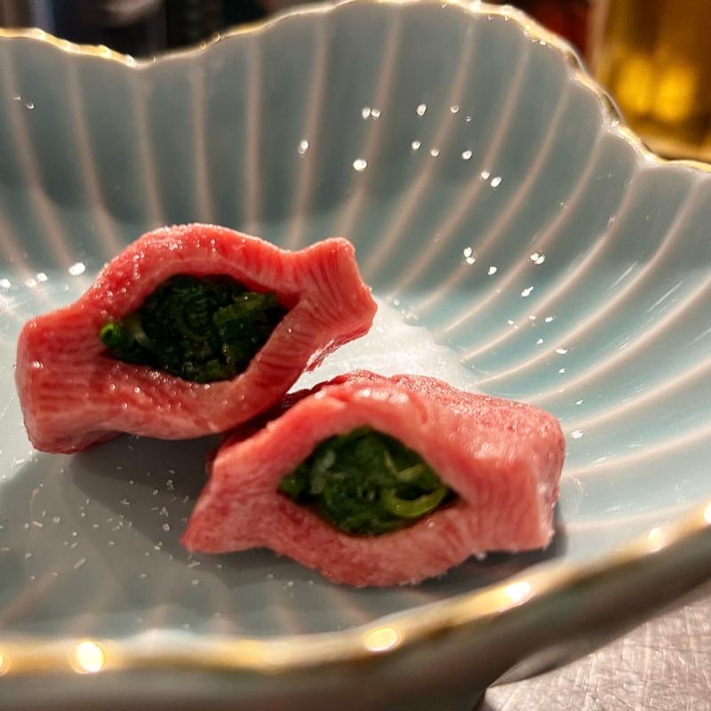 ネギタン塩(西木屋町 肉しん)