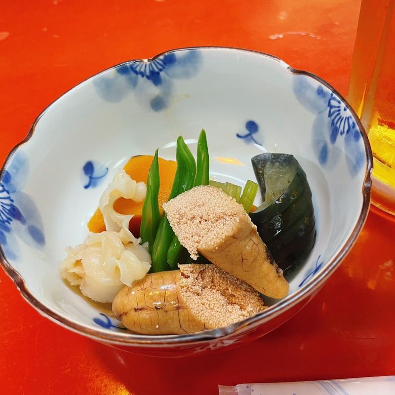 炊き合わせ(スタンド アサヒ)