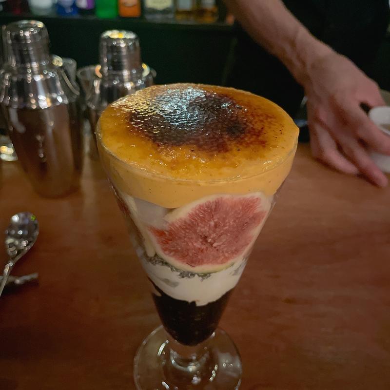 クレームブリュレパフェ(ParfaitSmoke)