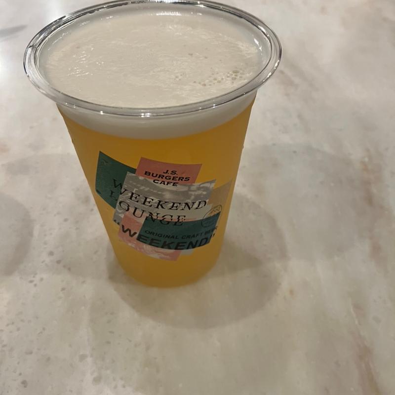 オーガニックビール(J. S. BURGERS CAFE)