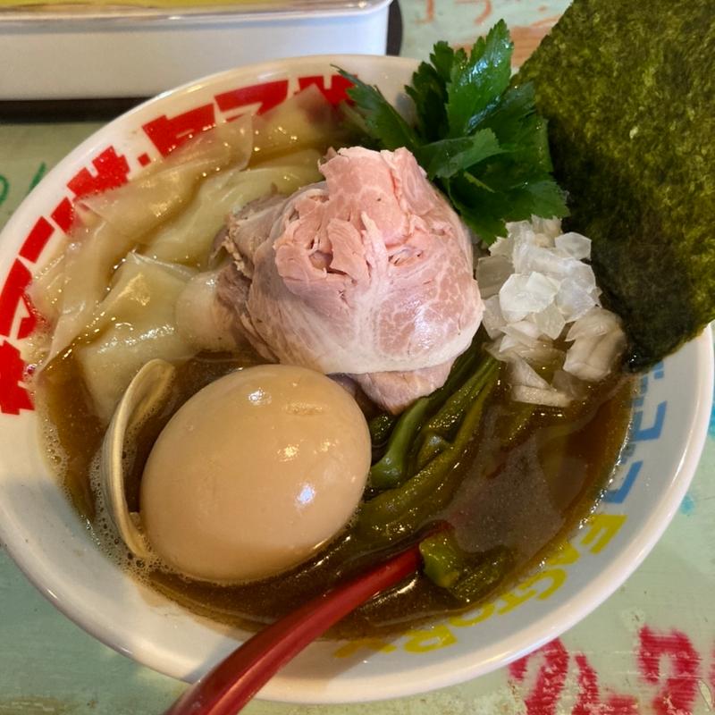 特製魚貝煮干中華そば(ハイデン.コッコFACTORYサマンサ・タマサ)