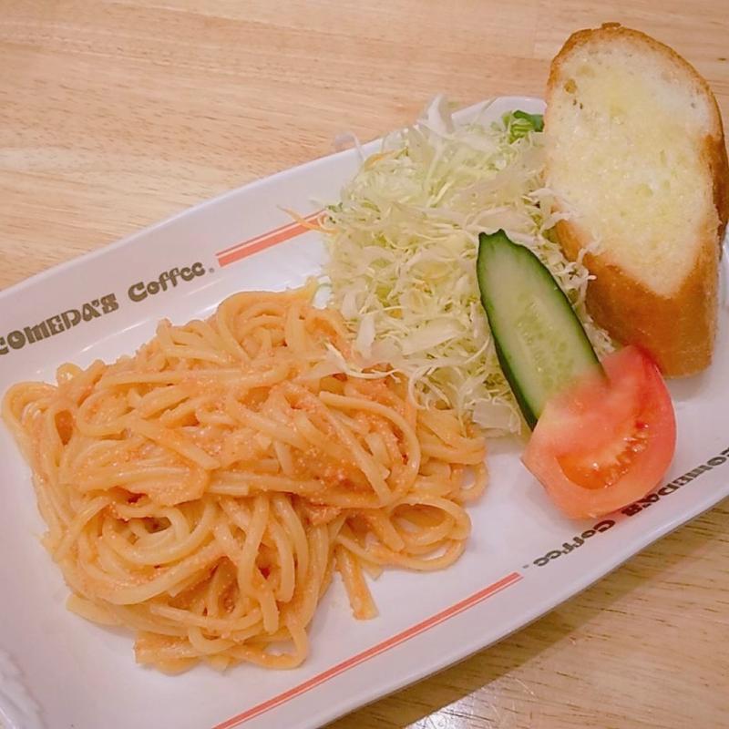 つぶつぶなめらか明太クリーム(コメダ珈琲店 グランエミオ所沢店)