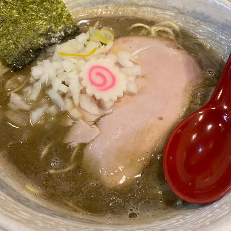 濃厚煮干しそば(塩)(麺屋なると)