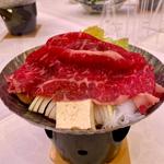 肉料理 国産牛ロース肉すき焼き(ホテルグリーンパーク津 )
