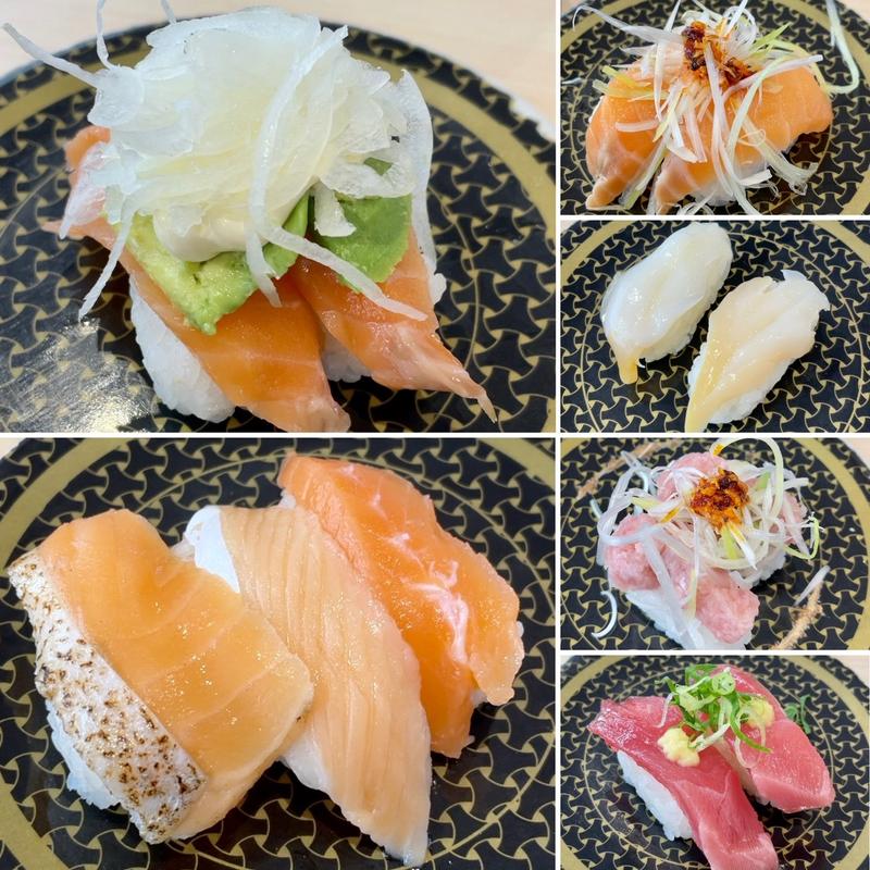 寿司(はま寿司 八千代大和田店)