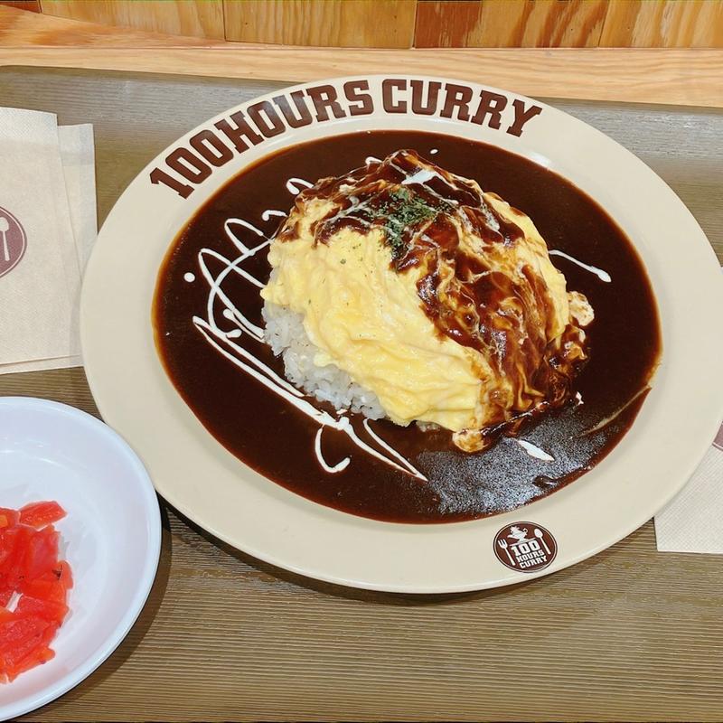 とろとろ卵のオム(100時間カレーEXPRESS 溝の口店)