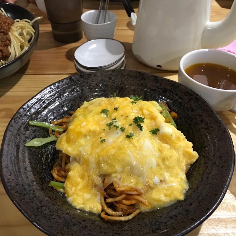 オムレツナポリタン(ブッチャーノ)