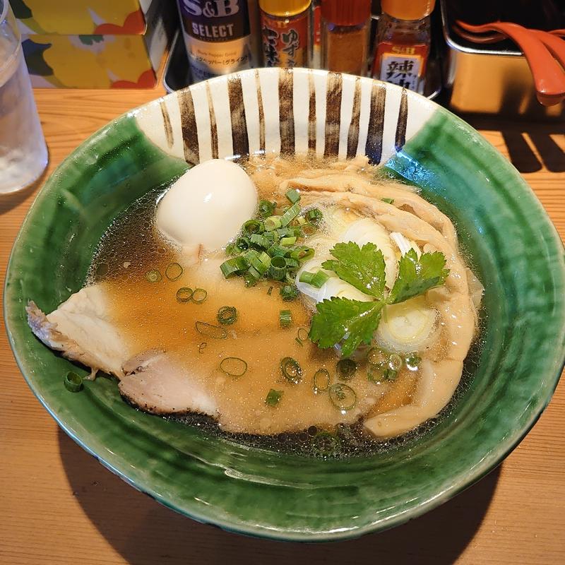 かぐやラーメン 醤油＋味玉(麺屋 かぐや)