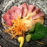 ブリのわら焼き
