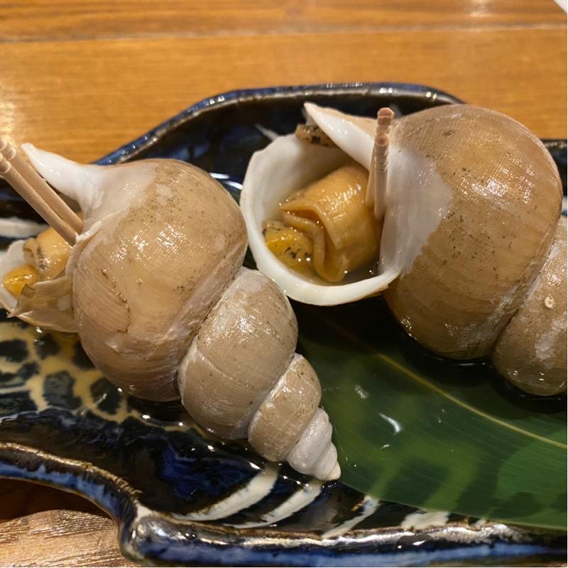 白バイ貝の旨煮(四十八漁場 内幸町店)