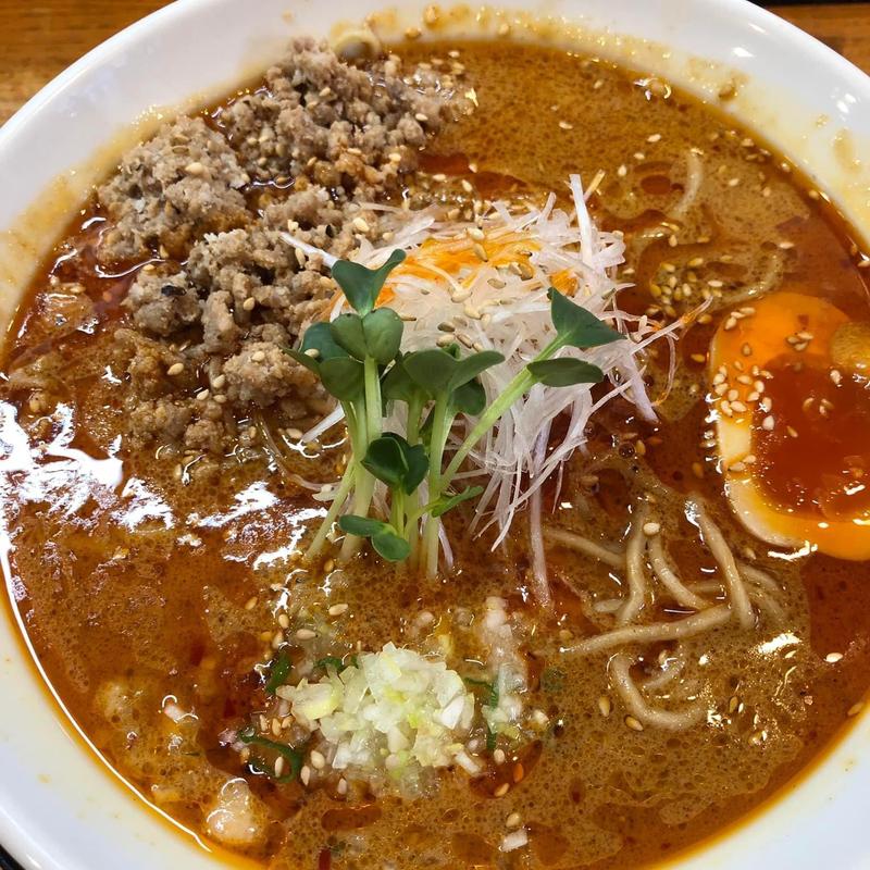 赤い彗星(坦々麺)(おとなの塩soba)