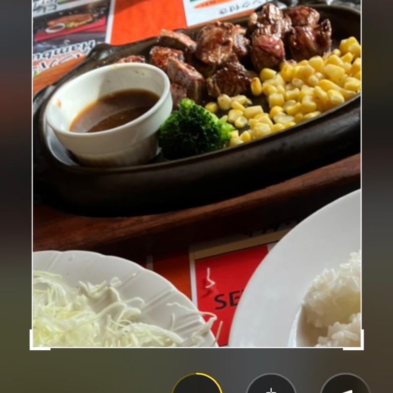 カットステーキ(ステーキレストラン がんねん)