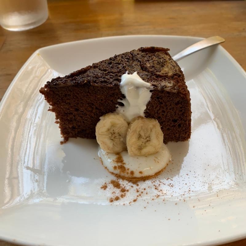 チョコバナナケーキ(ギャラリー ぽっぽ )