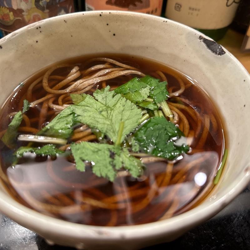 田舎のかけそば(山せみ )