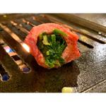 ネギ包み塩タン(焼肉・ホルモン 【スタミナ苑】)