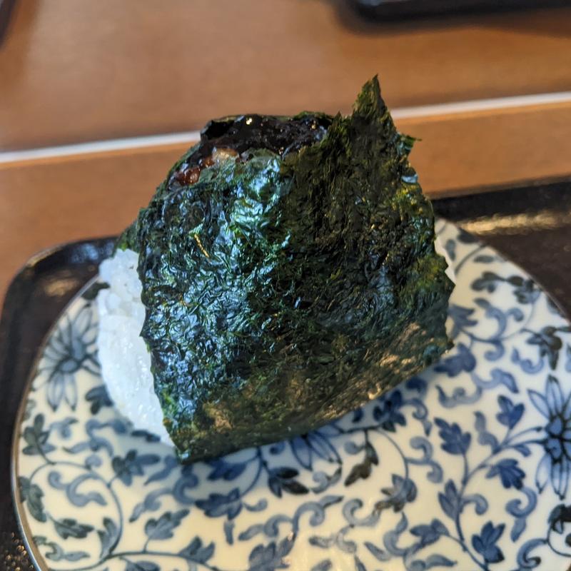 オニギリ（岩のり）(千枚田レストハウス )