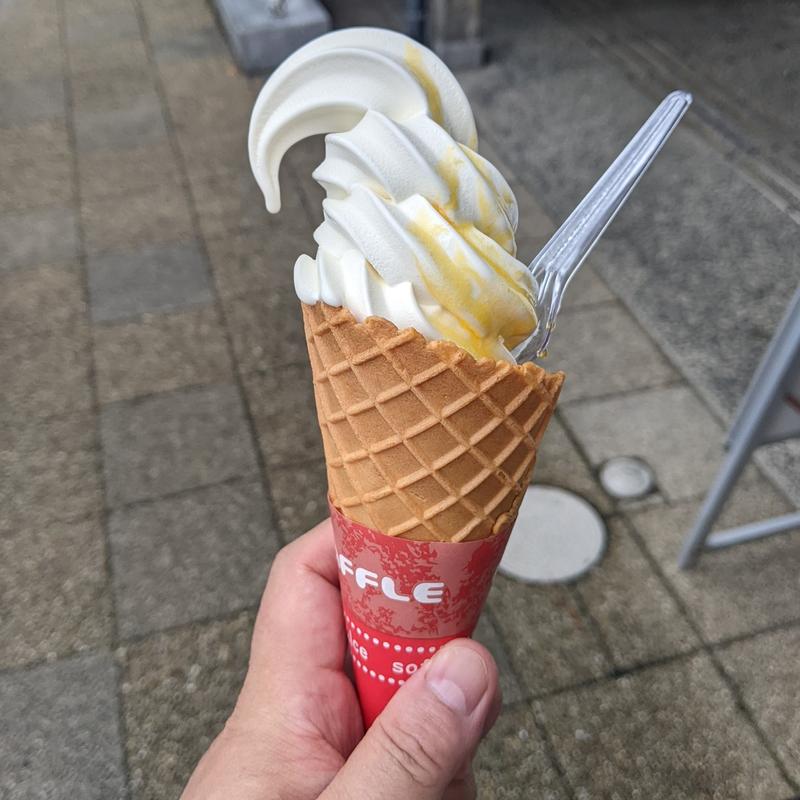ソフトクリーム(千枚田レストハウス )